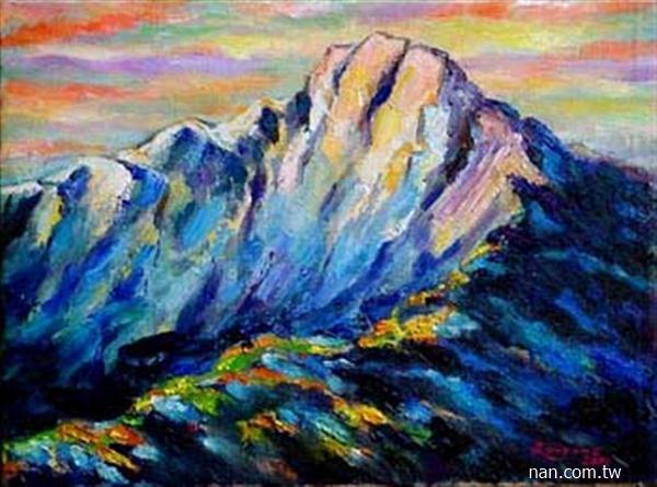 玉山春景