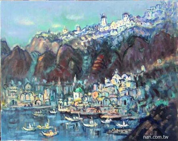 聖扥里尼島Santorini