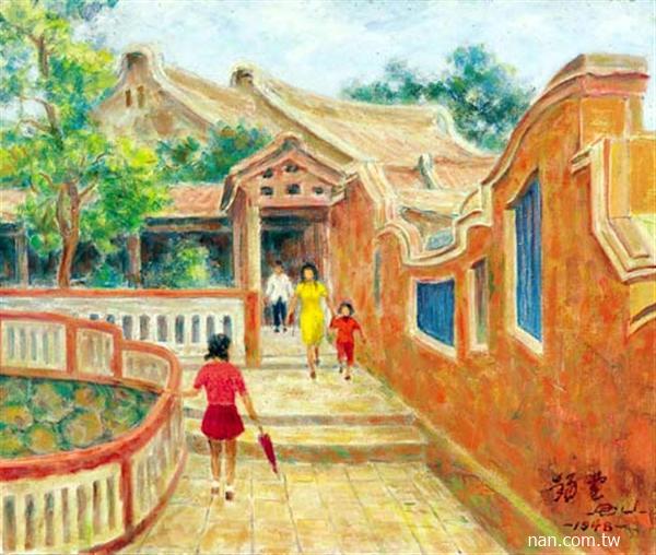 林家花園長廊