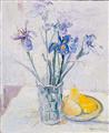 紫花與金果  Purple Flowers and Golden Fruit