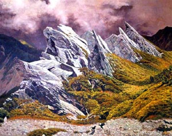 崢嶸(中央尖山)